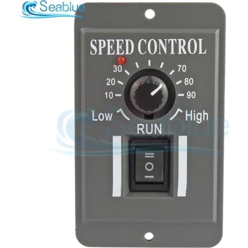 PWM DC Gear Motor Speed Controller Control The Speed Regulation of DC Brush Motor 6A 12V 24V 48V