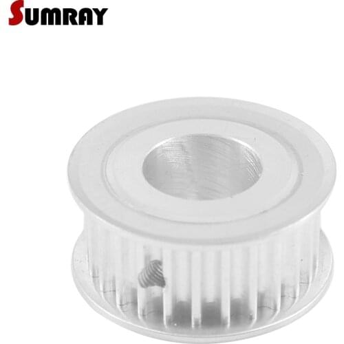 SUMRAY 5M 28T Timing Pulley 8/10/12/14/15mm Bore Stepper Motor Pulley 16/21mm Width Synchronous Wheel Pulley For CNC Machine