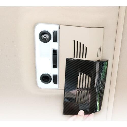 Carbon Fiber Styling Car Rear Reading Light Air Outlet Cover Trim For BMW 3 Series E90 2005 2006 2007 2008 2009 2010 2011 2012