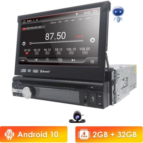 Universal 1din Car Radio Android GPS Bluetooth Autoradio Stereo Mirrorlink Multimedia Nav Player SWC DAB+TPMS RDS DVR BT MIC MAP