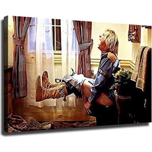 Funny Bathroom Wall Art Painting Canvas Living Room Bedroom Office Home Decoration