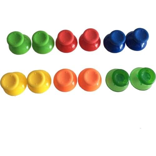 OSTENT 6 x Colorful Analog Stick Cap Replacement for Microsoft Xbox 360 Controller