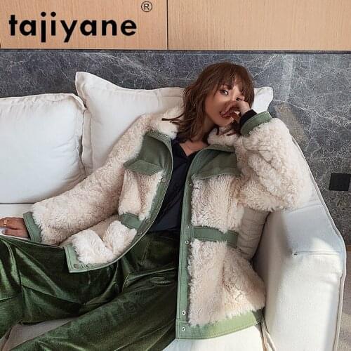 Women Coats Winter 2021 Real Sheepskin Jackets Woman Natural Wool Fur Coat Female Clothes High Quality Casaco TN1354