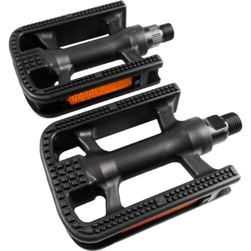 1 Pair Mountain Bike Pedals High Strength 9/16" MTB Bicycle Flat Pedal Parts
