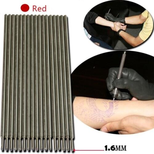 20pcs Red Tattoo Skin Marking Pens For Tattoo Stencil Outline Supply