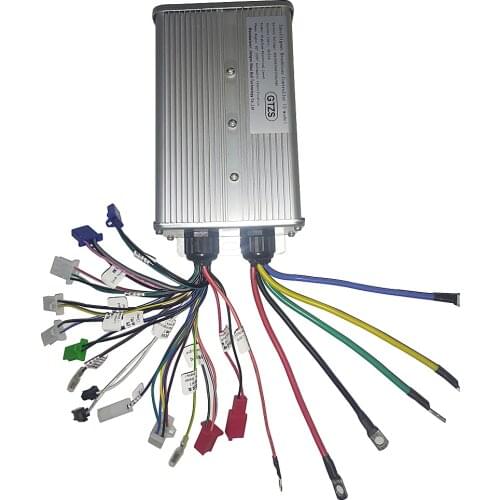 48V 60V 72V 84V 2000W brushless motor controller box 45A for Electric Bike/trycycle/E-Scooter/Dual mode hall/ hallless sensor