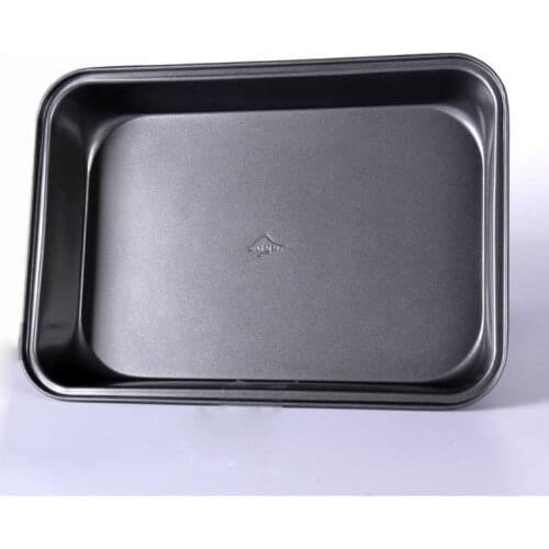 Nonstick rectangular cake baking tray ,deepens baking tray