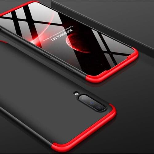 For Samsung A70 Case 360 Degree Protected Full Body Matte Hard Phone Case for Galaxy A70 Case Cover + Glass Film for A70 2019
