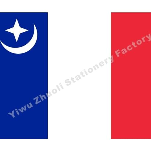 France Autonomous Territory Flag 150X90cm (3x5FT) 120g 100D Office/Activity/parade/Festival/world cup/Home Decoration