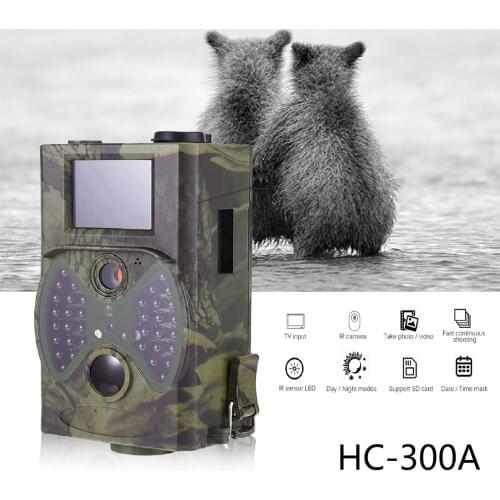 Suntekcam Wildlife Cameras Night Vision Infrared Cams Surveillance Tracking Wireless Hunting Trail Camera HC300A Photo Trap