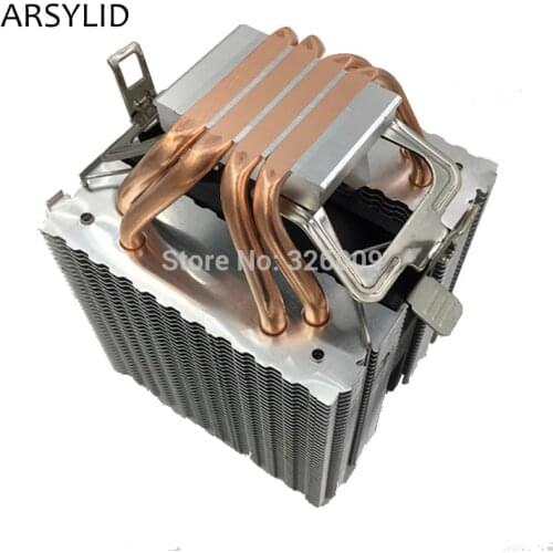 ARSYLID CN-409A CPU cooler 9cm fan 4 heatpipe cooling for Intel LGA775 1151 115x 1366 2011 Cooling for AMD AM3 AM4 radiator fan