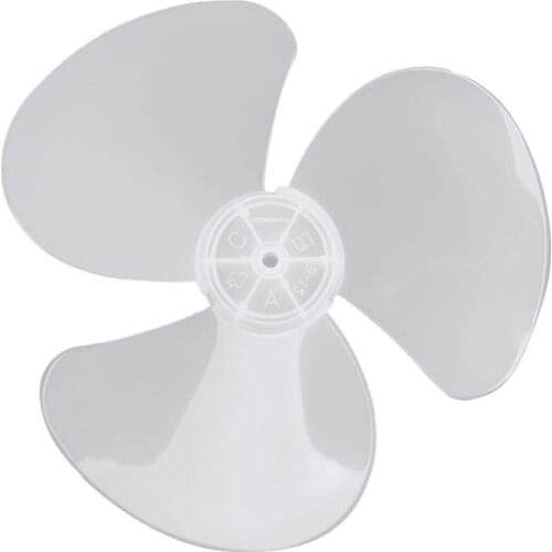 Household Table Fanner Blades General Plastic Three Leaves Fan Blade Removable Big Wind 12 inch Fanner Vane Ventilation Fittings
