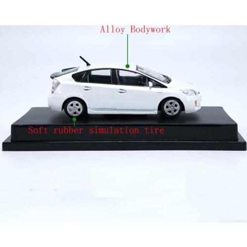 1:43 Scale Prius Alloy Taxi Car Model Classic Diecast Static Vehicle Toys Bus Traffic Tools kid children gift collection display