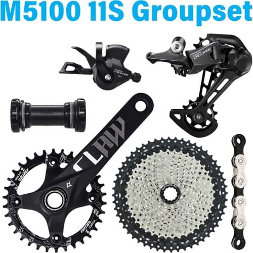 M5100 11 Speed MTB 11s Groupset SL-M5100/RD-M5100 Derailleurs 170/175x11-50/52t kmc x11 chain