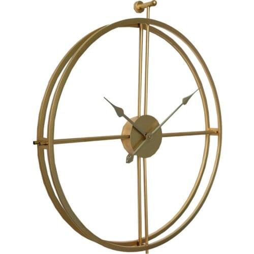 2020 New Modern Minimalist Home Living Room Entrance Wall Clock Nordic Style Iron Art Clock Creative Wall Decoration Clock