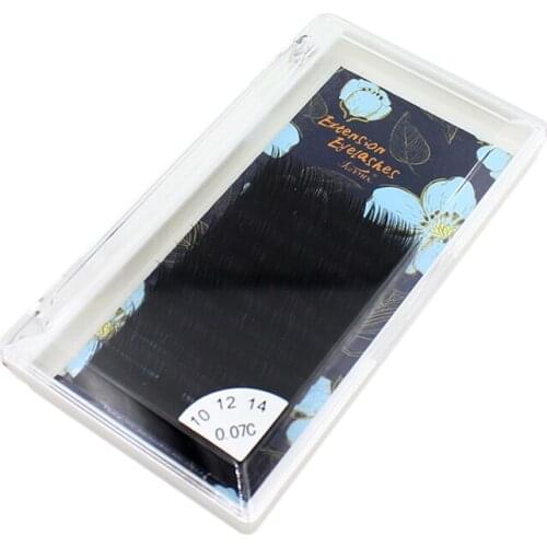 Pro 3D-6D 0.07mm Volume Eyelash Extension Natural False Eyelashes Mixed Length in One Lash Strip