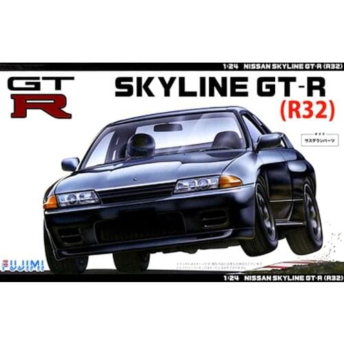 Fujimi Assembly Model 1/24 R32 Skyline GT-R 89 DIY Car Collection Plastic Architectural Painting Model Toy 03902