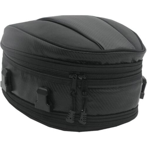 Motorcycle Hump Bag Durable Hard Shell Practical Rear Seat Pocket Bag Rear Seat Bag