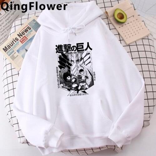 Shingeki No Kyojin Attack on Titan Anime hoodies men printed harajuku plus size y2k aesthetic male sweatshirts harajuku anime