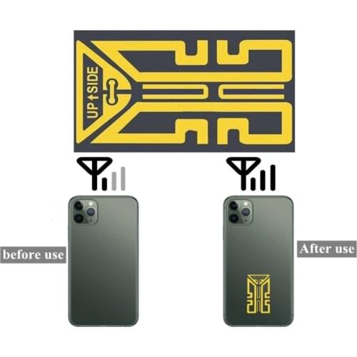 6/8/8Plus/9 generation 10 PCS Cellphone 3G 4G 5G Phone Signal Enhancement Sticker Antenna Booster Improve For Mobile Phone