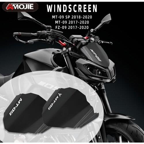 For Yamaha MT 09 MT09 Windshield Windscreen 2017 2018 2019 2020 Motorcycle Accessories FZ 09 FZ09 Windshield WindScreen MT-09 SP
