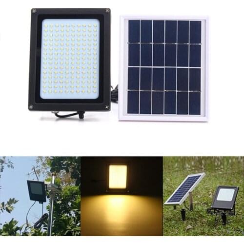 Waterproof IP65 LED Floodlight with Solar Powered Panel Motion Sensor 150 LED 3528 SMD Security Emergency Flood Lights