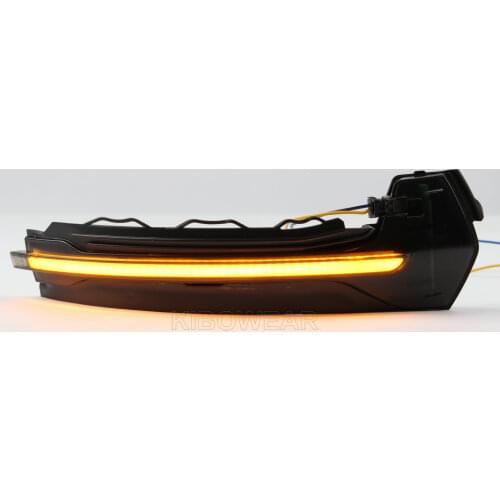 Dynamic Scroll LED for Audi A3 S3 8V RS3 Turn Signal Light 2014 2015 2016 2017 2019 2020 Mirror Indicator blinker sweeping