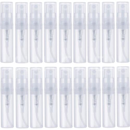 30 Pcs Plastic Perfume Spray Bottles Refillable Fine Mist Portable Sprayer Empty Travel Bottle for Makeup Cosmetic 2ML 3ML 5ML