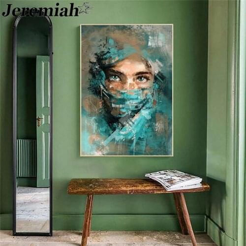 Abstract Doctor Canvas Painting Character Hero Wearing Mask Poster Wall Art Picture Print Modern Room Home Decoration Gift