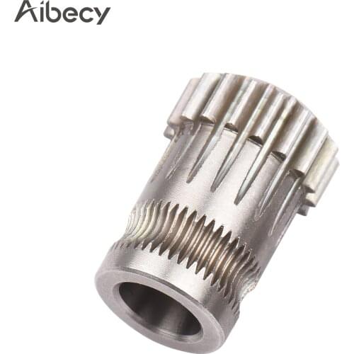 3D Printer Accessories Drivegear Dual Gear Drive Wheel Extruder Gear Without the Top Wire for Creality Ender 3 5 CR10 Pro CR-10