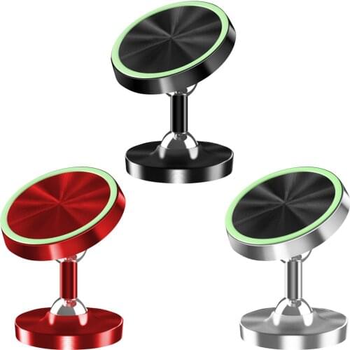 Magnetic Car Phone Holder mount For iPhone Samsung Magnet Mount 360 Rotation Car Holder for Phone in Car Phone Holder Stand