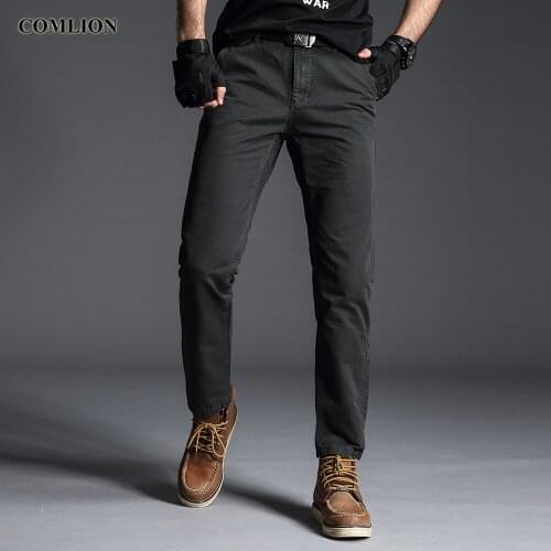 New Arrival Workout Pants Men High Quality Cargo Pants Casual Cotton Trousers Colorful Jeans Solid Fashion Trousers Men Tops 49