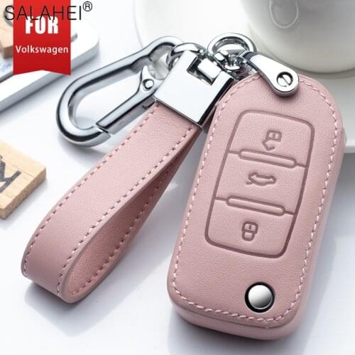 Car Key Cover Remote Fob Holder Case Shell For Volkswagen VW Jetta Golf 7 MK7 Seat Ibiza Leon FR2 Altea Aztec Polo Passat Tiguan