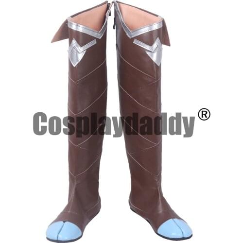 LOL Legacy Vault The Rebel SSG Xayah Cosplay Shoes Long Boots S008