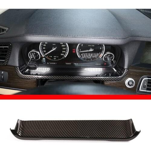 For 2009-2014 BMW 7 Series ABS dashboard lower panel decorative frame stickers, automotive interior accessories