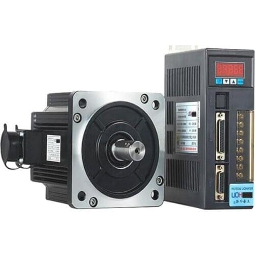 1KW CNC AC Servo Motor Driver Kit 130ST-M10010 5.0N.M 2500rpm 130mm 220VAC + AASD-15A 220V Driver With 3M Encoder + motor Cable