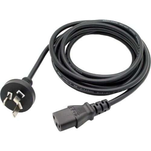 1.5M Australian Standard-C13 Apple display national standard product suffix cable computer host three-core hole