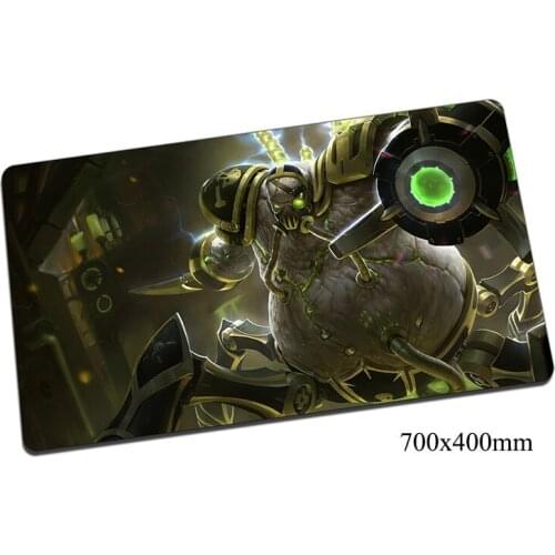 Urgot mouse pad 70x40cm gaming mousepad gear lol gamer mouse mat pad Headsmans Pride laptop computer desk mouse play mats