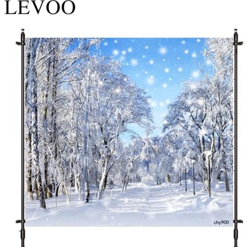 LEVOO Photographic Background Path Cedar Forest Winter Natural Backdrop Photo Shoot Photocall Photobooth Prop Custom