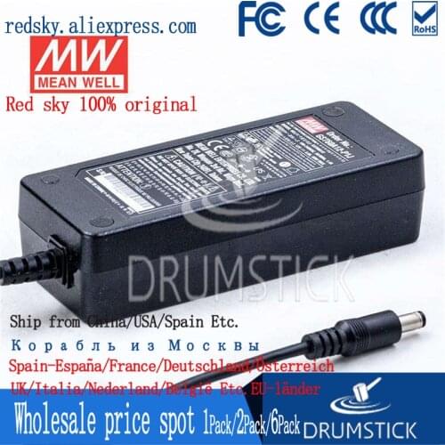 Steady MEAN WELL GST60A12-P1J 12V 5A meanwell GST60A 12V 60W AC-DC High Reliability Industrial Adaptor