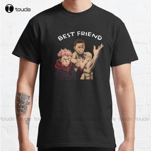 New Jujutsu Kaisen "Best Friend" Classic T-Shirt Cotton Tee Shirt S-5Xl Unisex 80s tshirts for men