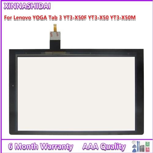 New Digitizer Glass For Lenovo YOGA Tab 3 YT3-X50 YT3-X50F YT3-X50M YT3-X50L Touch Screen