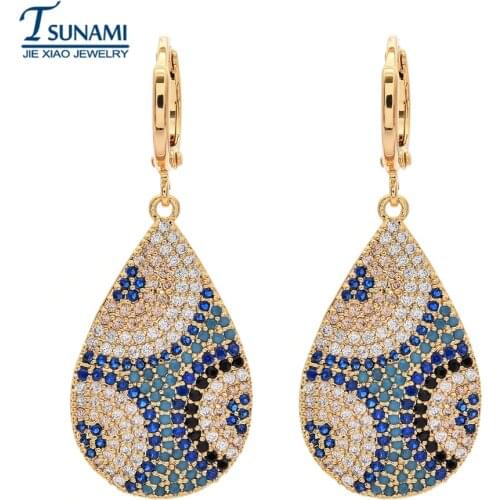 Luxury and high quality AAA miniature set of zircon earrings, gifts for womens luxury jewelry ER-134