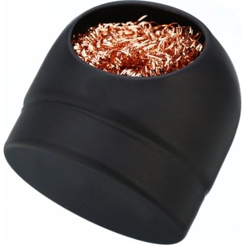 Solder Iron Tip Cleaner Ball with Steel Wire Sponge Cleaner Mesh Filter Tin Remove For Welding Soldering Cleaner Tool
