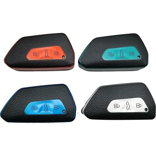 TPU Remote Control Key Case Protective Skin Smart Keychian Holder For VW Volkswagen Golf 8 MK8 2020 Skoda 3 Button Car Cover