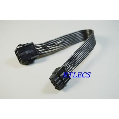 100pcs ATX PSU CPU EPS12V 8 pin Plug Panel Mount to 8 Pin Receptacle ATX PSU CPU EPS12V Power Cable Adapter 20 cm motherboard