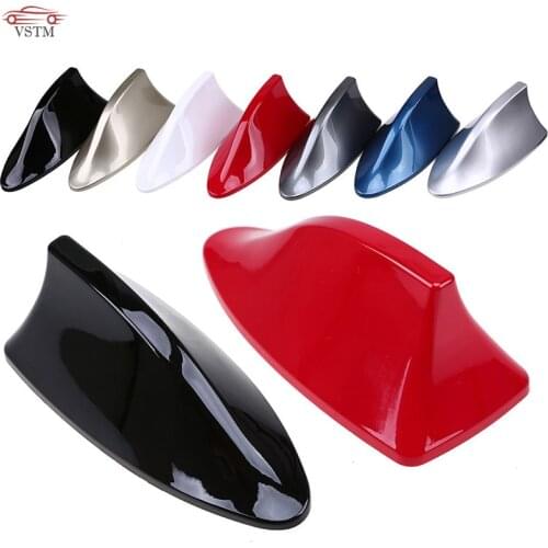 Shark Fin Adhesive Sticker Antenna FM/AM Signal Radio Aerial For All car model