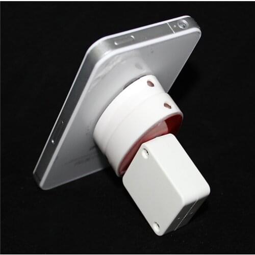 Free Shipping Metal Retractable Badge Reel Badge Powder Bank Mobile Cell Phone Holder Recoil Cellphone Display Pull Box