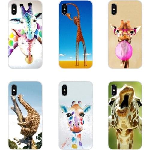 Fantasy Giraffe For Apple iPhone X XR XS 11Pro MAX 4S 5S 5C SE 6S 7 8 Plus ipod touch 5 6 Accessories Phone Cases Covers