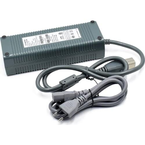 For -Xbox 360 Fat Console AC Adapter Power Supply Cable Cord For -Xbox 360 Charging Charger Converter Wall Charger Travel Charge